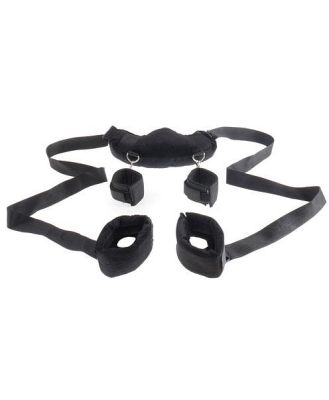 Pipedream Fetish Position Master Bondage Harness with Cuffs