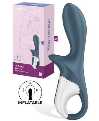 Satisfyer Air Pump Booty 2 Inflatable 7 Anal Vibrator