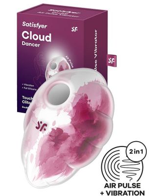 Satisfyer Cloud Dancer 3.5 Vibrating Air Pulse Clitoral Stimulator