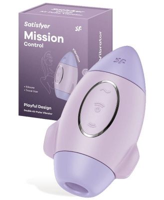 Satisfyer Mission Control 3.9 Air Pulse Clitoral Vibrator