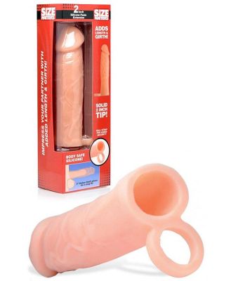 Size Matters 7 Realistic Silicone Penis Extension