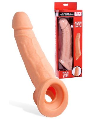 Size Matters Realistic 1 Solid Tip Penis Extension