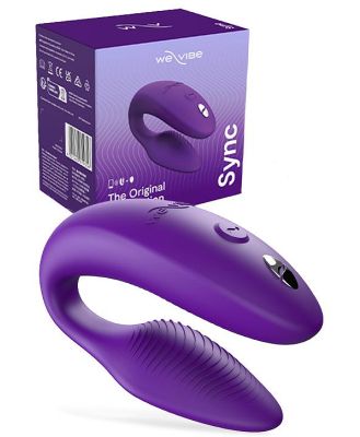 We-Vibe Sync 2 Remote & App Controlled 2.95 Couples Vibrator